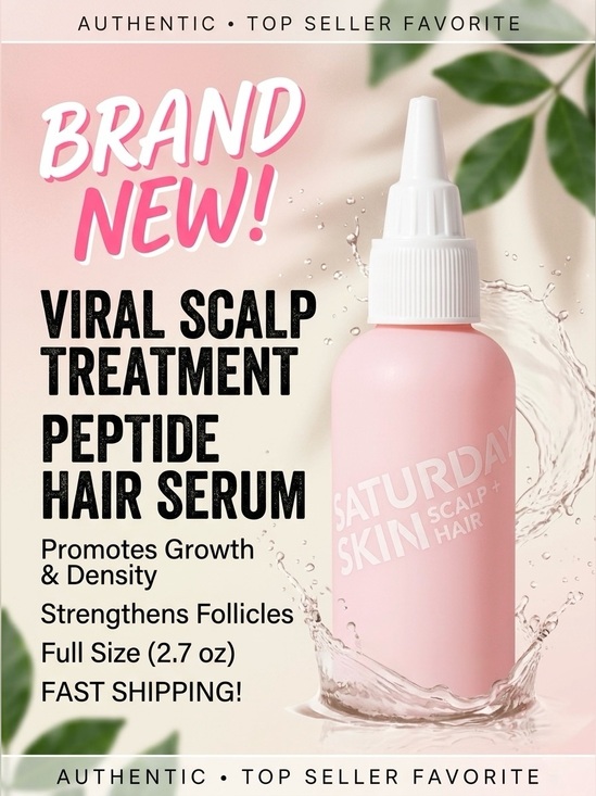 saturday skin Other - NEW Saturday Skin Scalp and Hair Strengthening Peptide Treatment Serum